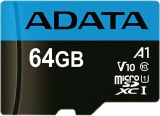 Adata Premier 64 GB (AUSDX64GUICL10A1-RA1) microSD kullananlar yorumlar